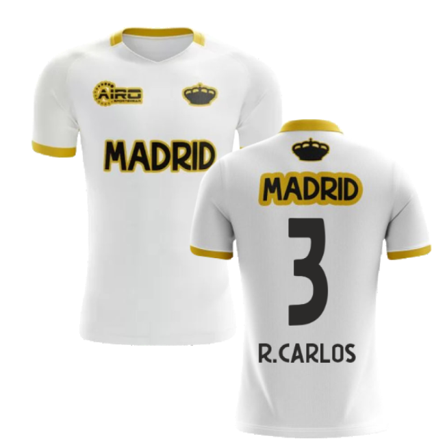 Trending 2025-2026 Madrid Concept Training Shirt (White) (R.Carlos 3)