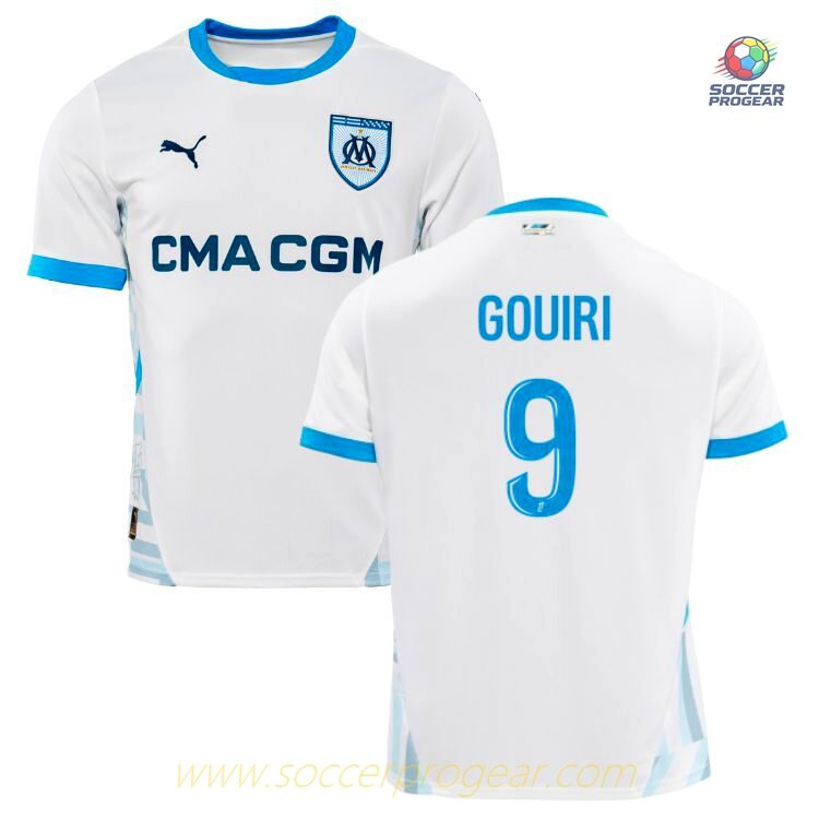 OM Home Soccer Jersey 2024/25 Collection Gouiri