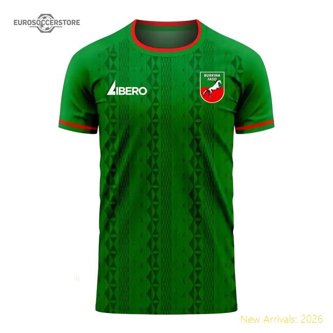 Burkina Faso 20252026 Home Kit  Premium Classic Quickdry