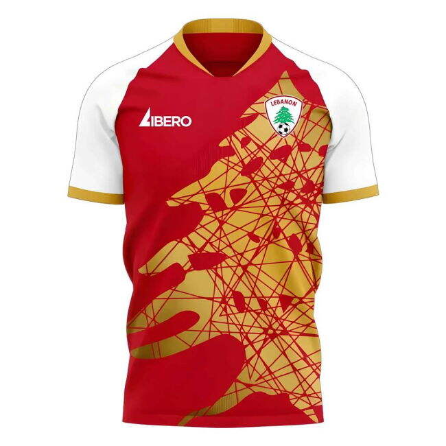 Womens Original 2025-2026 Lebanon World Cup Asia Home Uniform