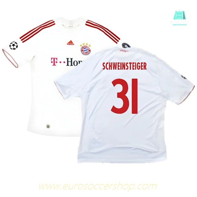 Bayern Munich 2008-09 Third Shirt ((Very Good) XXL) (Schweinsteiger 31)