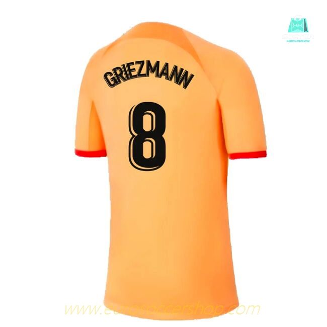 2022-2023 Atletico Madrid Third Shirt (Kids) (GRIEZMANN 8)