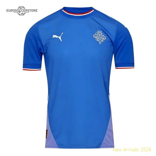 Elite European Team 2024-2025 Home Short Sleeve Shirt Slim Movement