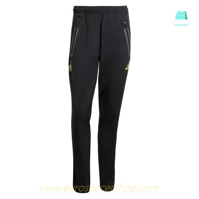 2025-2026 Real Madrid Pro Vis Tech Travel Pants (Black)