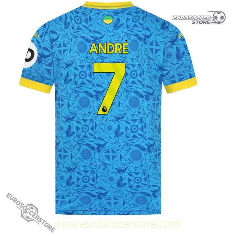 Wolverhampton Wanderers 25-26 Season Third ANDRÉ 7 Jersey