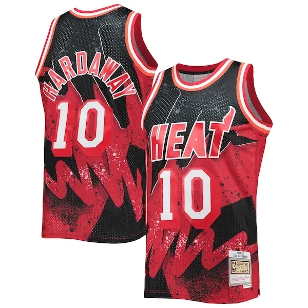 Tim Hardaway MIA Pro-Grade Team Jersey - Team Colors - Fan Favorite