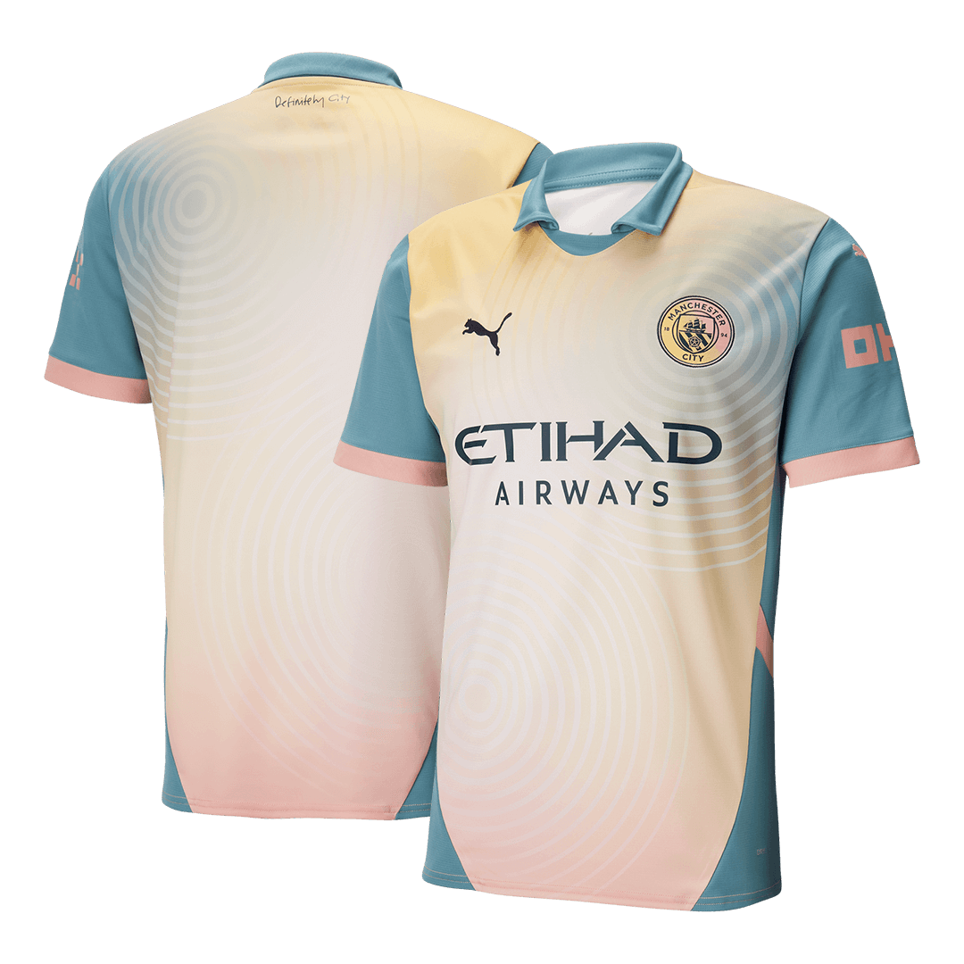 Manchester City Fourth Away Soccer Jersey - Definitely City