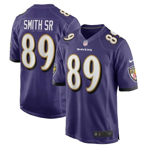 Baltimore Ravens Game NFL Jersey - Purple | High-Quality Football A...