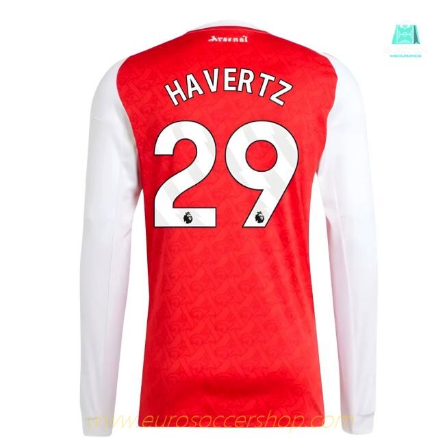2025-2026 Arsenal Long Sleeve Home Shirt (Havertz 29)