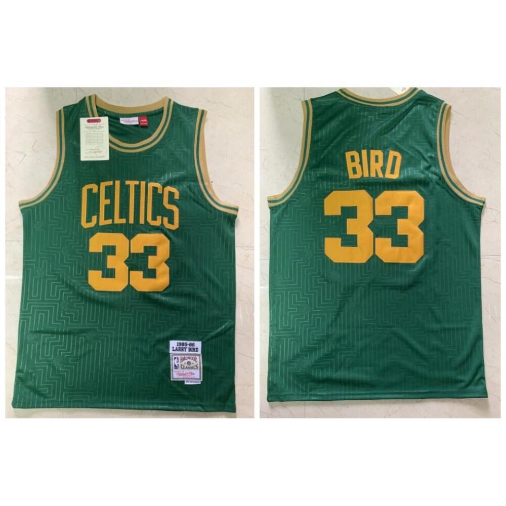 Elite Boston Celtics 33 Jersey - Green - Game Day Essential