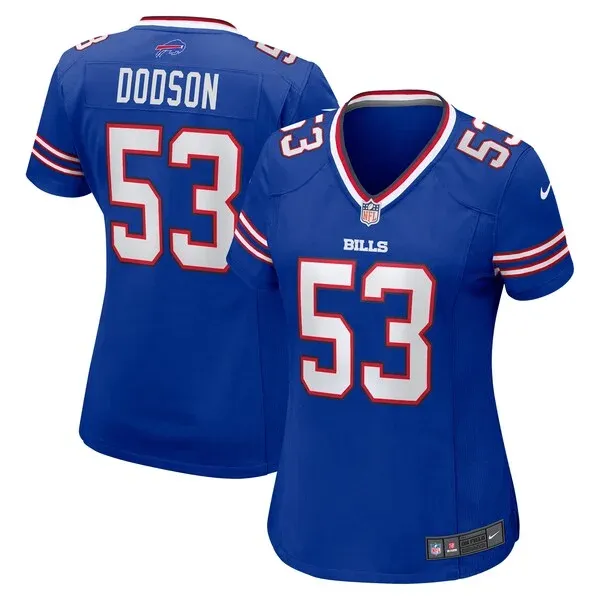 None Game NFL Jersey - Royal | Top-Grade Football Apparel | NFL Footba