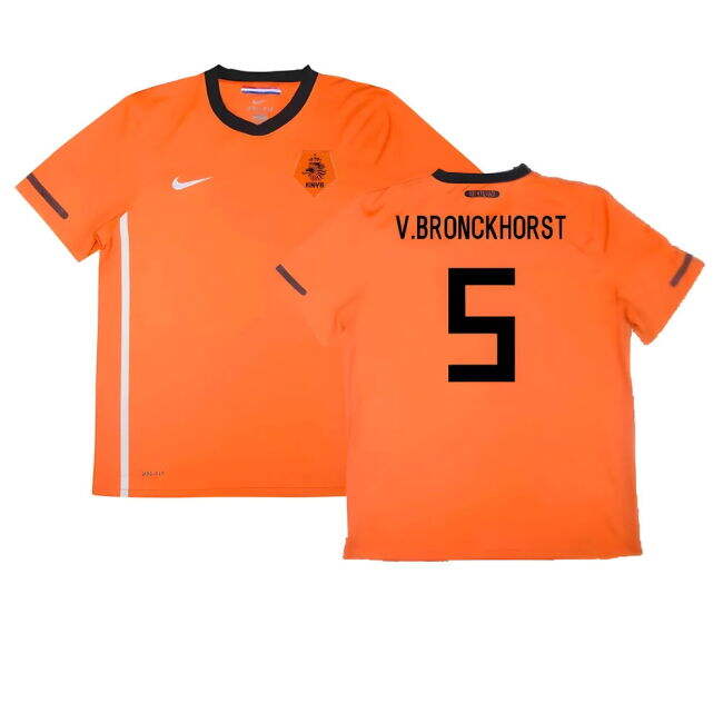 Holland 2010 Authentic 2010-2011 Holland European Football Home Strip