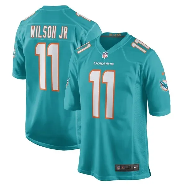 None Game Football Jersey - Aqua M | football apparel | NFL Football