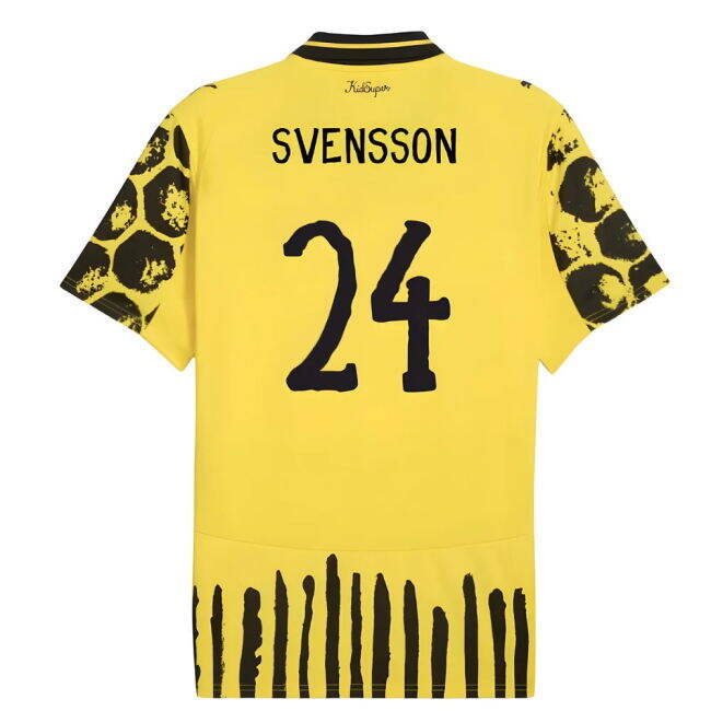 2025-2026 KIDSUPER x Borussia Dortmund CWC Home Shirt (Svensson 24)