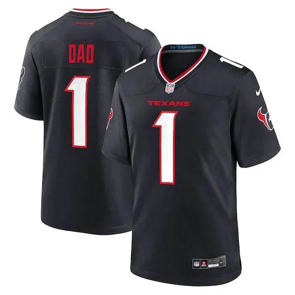 None Game NFL Jersey - Navy | Performance Football Apparel | NFL Footb