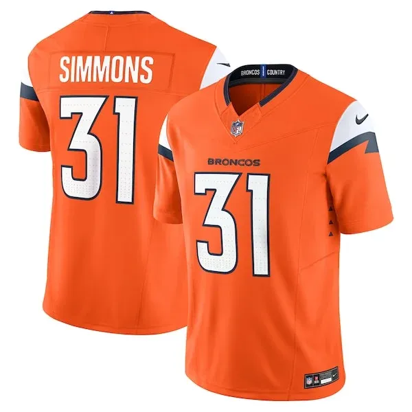 None Limited NFL Jersey - Orange | Durable Football Apparel | NFL Foot