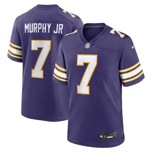 None Game Football Jersey - Purple M | official NFL jersey | NFL Footb