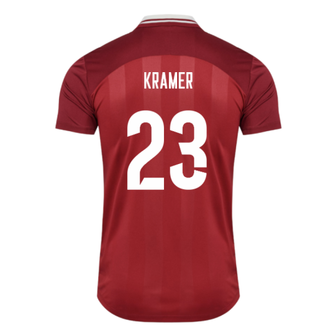 Exquisite 2025-2026 Denmark Womens Team Home Shirt (Ladies) (Kramer 23) Mature