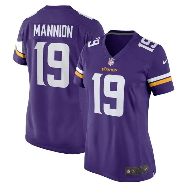 None Sean Mannion Game Jersey - Purple | NFL Player Jersey | NFL Footb