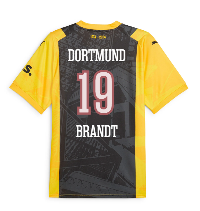 Borussia Dortmund BRANDT 19 50th Anniversary Commemorative Jersey 23-24