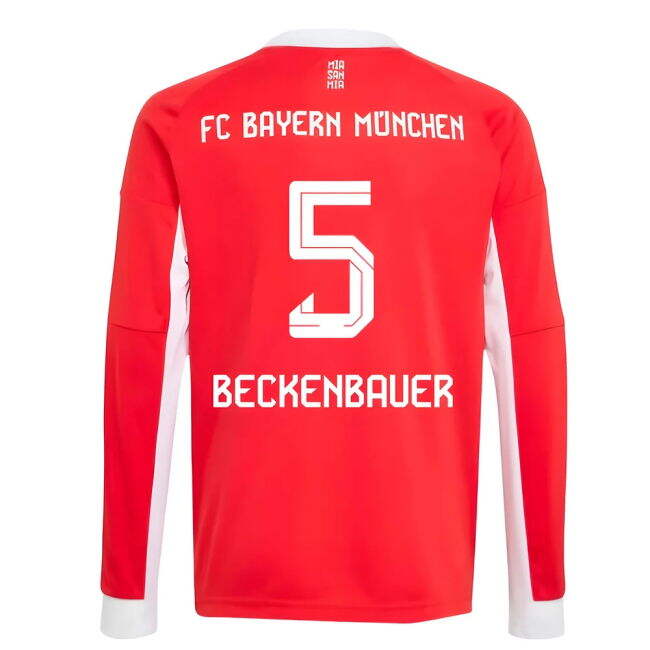 Pro Series Licensed Bayern Bayern Munich Long Sleeve Home Shirt Ki...
