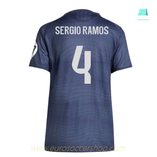 2025-2026 Real Madrid Authentic Away Shirt (Ladies) (Sergio Ramos 4)