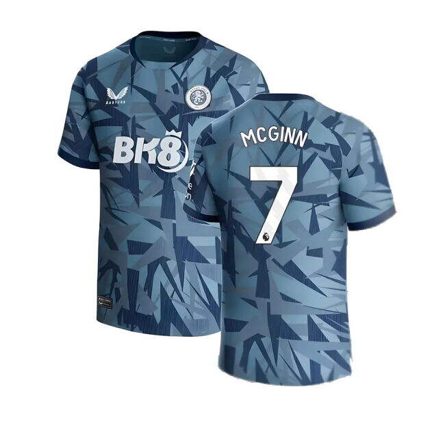 Match-Grade Famous 2023-2024 AVL Third Soccer Jersey - McGinn 7 A#571