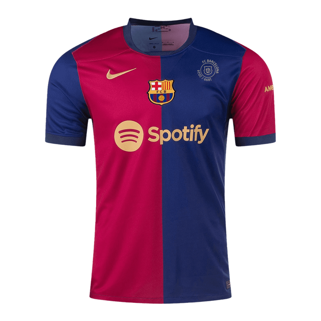Barcelona Home  Soccer Jersey 2024/25- 125th Anniversary Authentic Kit