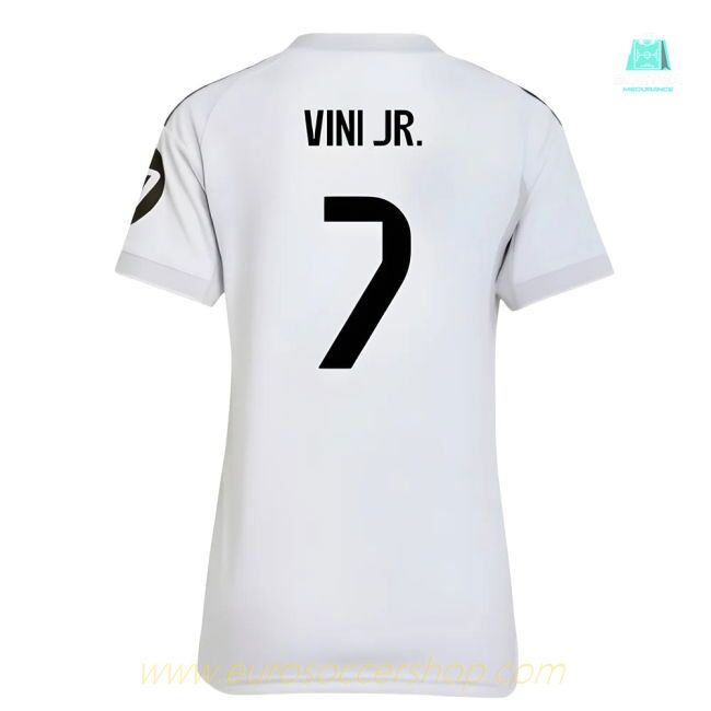 2025-2026 Real Madrid Home Shirt (Womens) (Vini Jr. 7)