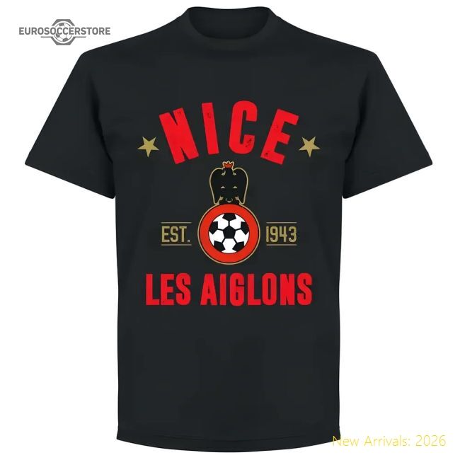 Trending Fan-Favorite Nice Established T-Shirt - Black