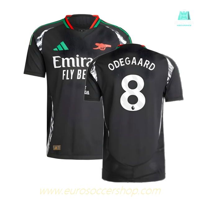 2024-2025 Arsenal Authentic Away Shirt (Odegaard 8)