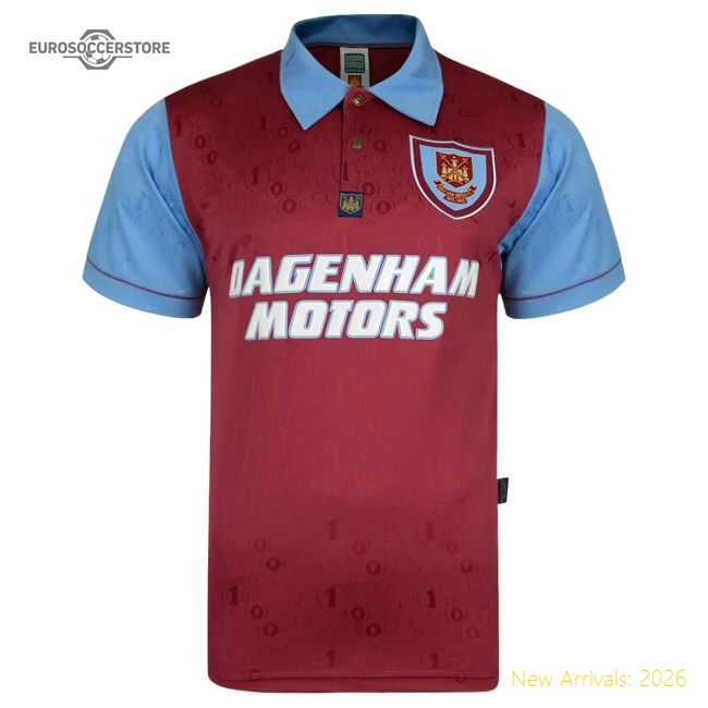 Premium West Ham 1995-1996 Home Retro Shirt (cottee 9) - Premium