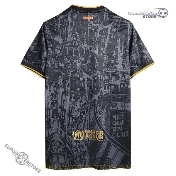Barcelona 23-24 Season Limited Edition Black Football Jersey