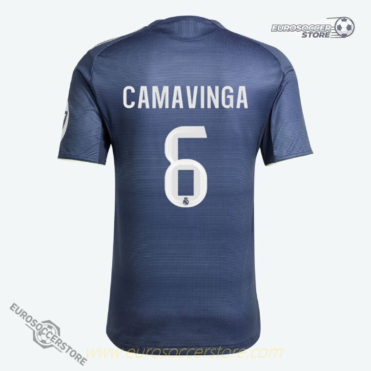 Real Madrid 25-26 Away CAMAVINGA 6 Jersey (Player Version)