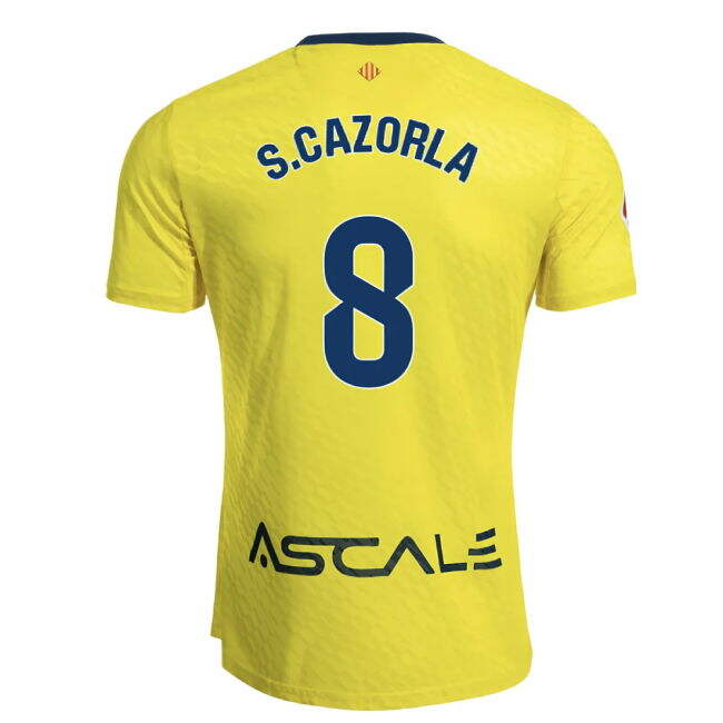 Camiseta Villarreal Hombres Local 2025-2026 - Alta Calidad - Cazorla 8