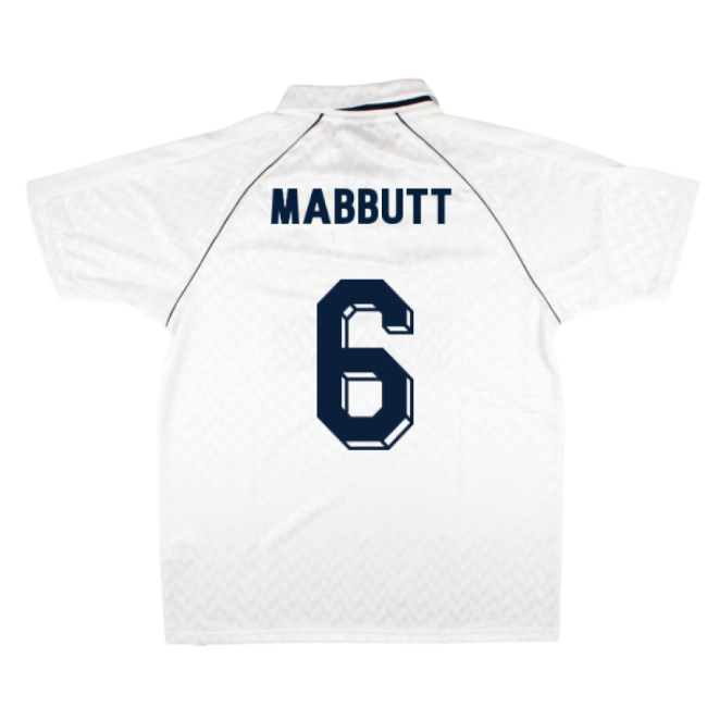 Mabbutt 6 Licensed Copy Tottenham Home Replica Jersey for Adults