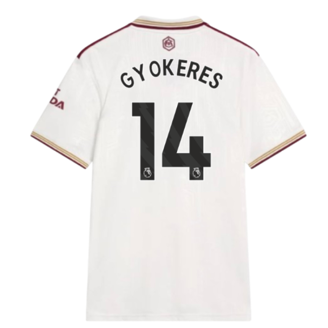 Arsenal Soccer Club Sophisticated Third Game Jersey (Gyokeres 14)