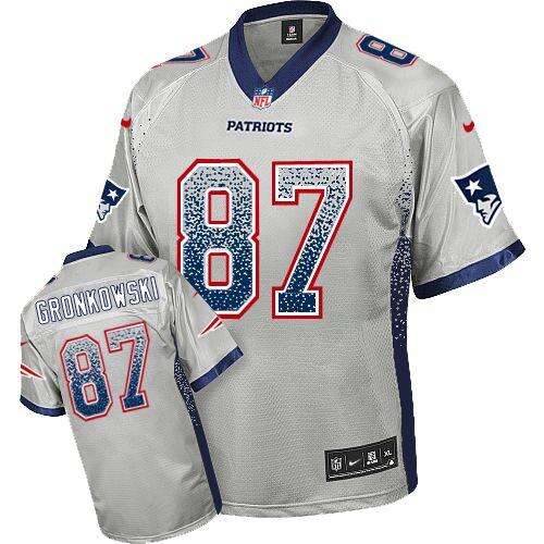 NFL Patriots #None None Drift Fashion Elite Jersey Adult official licensed