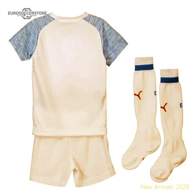 Performance 2018-2019 Olympique Marseille Home Little Boys Mini Kit