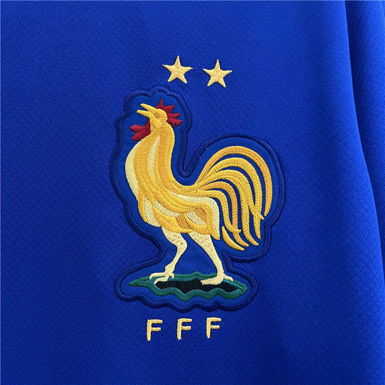 UEFA Euro 2024 France Home Blue Football Shirt Soccer Jersey -