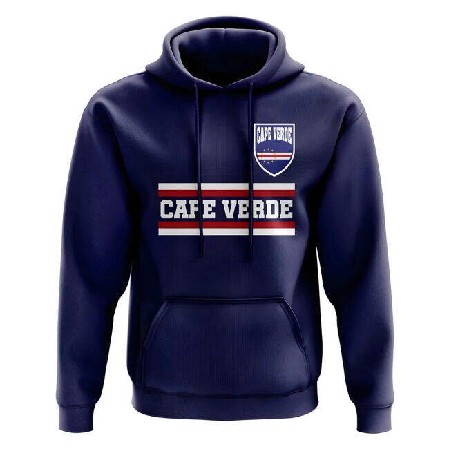 Match-Ready Cape Verde Core Football Country Hoody (Navy)