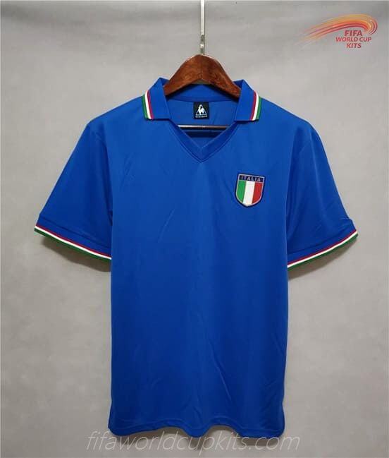 Italy Soccer Kit 1982 WC Finals Home