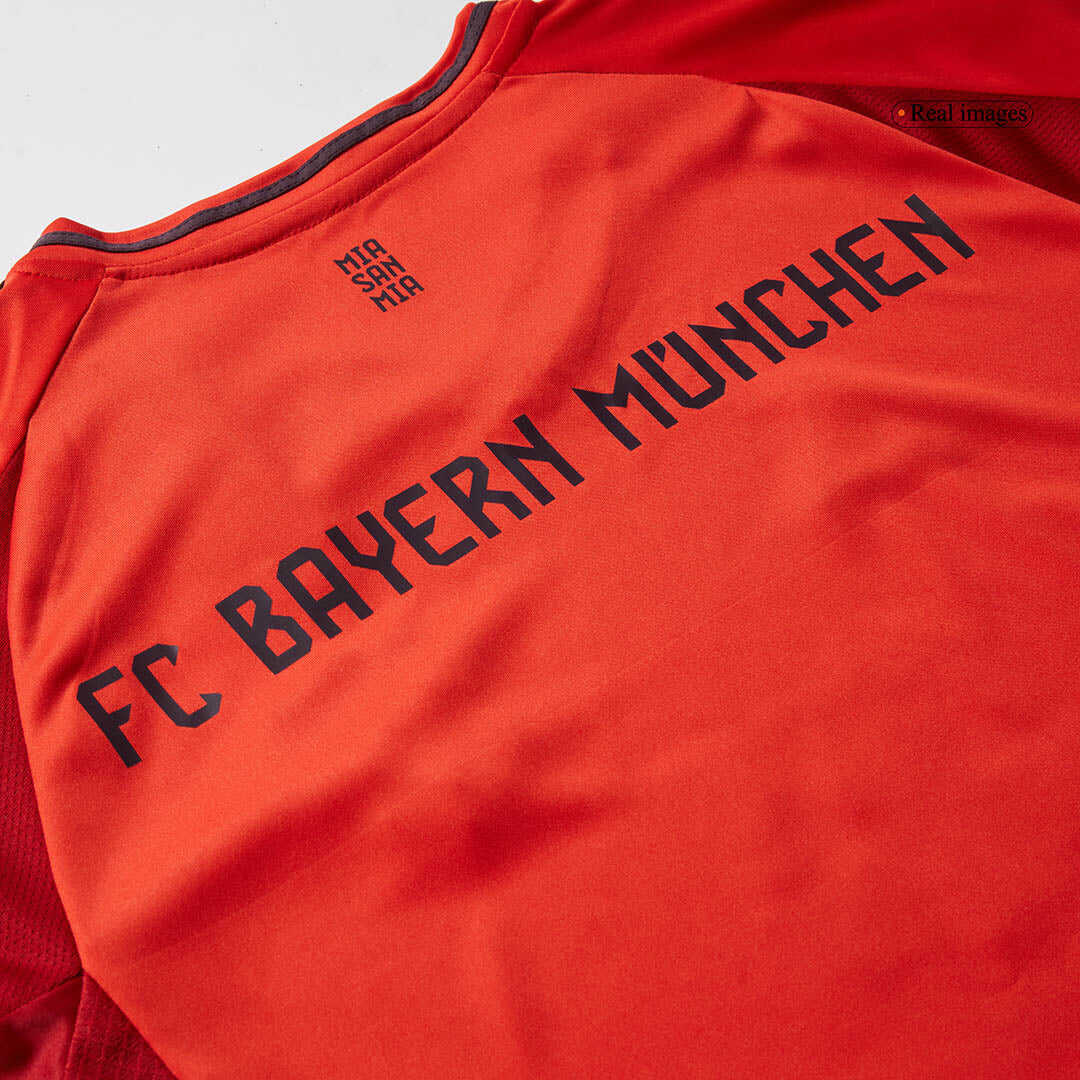 Bayern Munich Home Long Sleeve  Soccer Jersey 2024/25 Authentic Kit