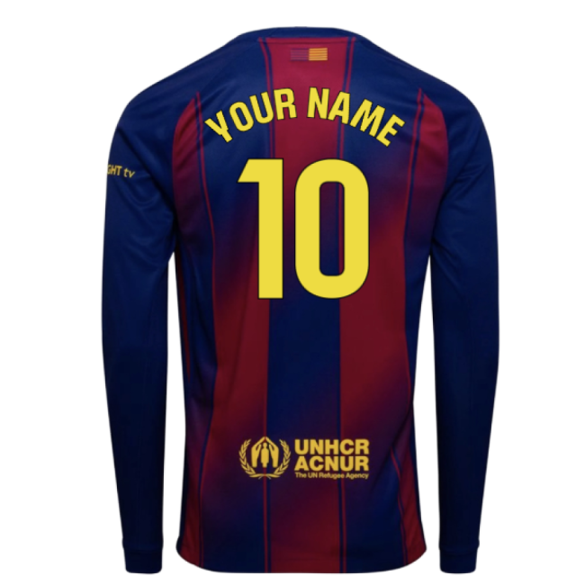 Fan Quality Barcelona Home Supporter Shirt (Adults) (3)