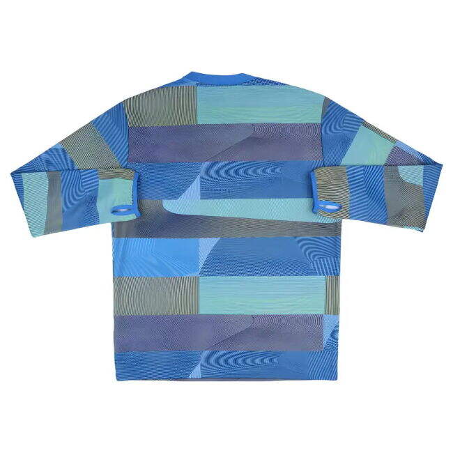 2025-2026 Real Madrid Pre Match Warm Top (Blue) - Supporter Essenti...