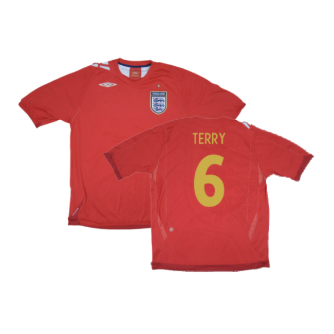 Affordable England 2006-08 Away Shirt (M) (Very Good) (TERRY 6) Unique