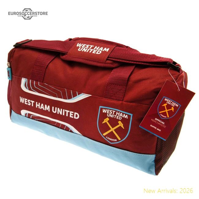 West Ham United Fc Flash Duffle Bag - Excellent Value - Collectors Item