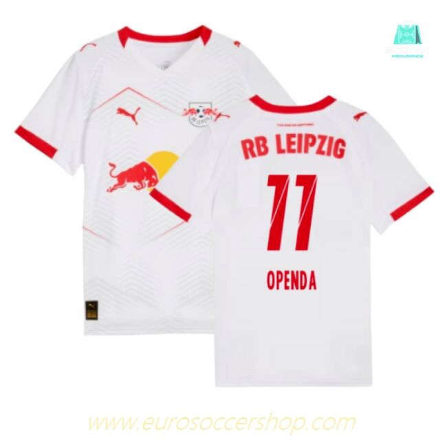 2025-2026 Red Bull Leipzig Home Shirt (Kids) (Openda 11)