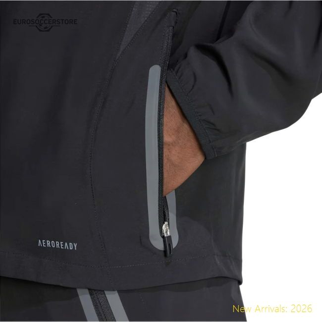 Superior 2025-2026 Real Madrid Pro Vis Tech Jacket (black)