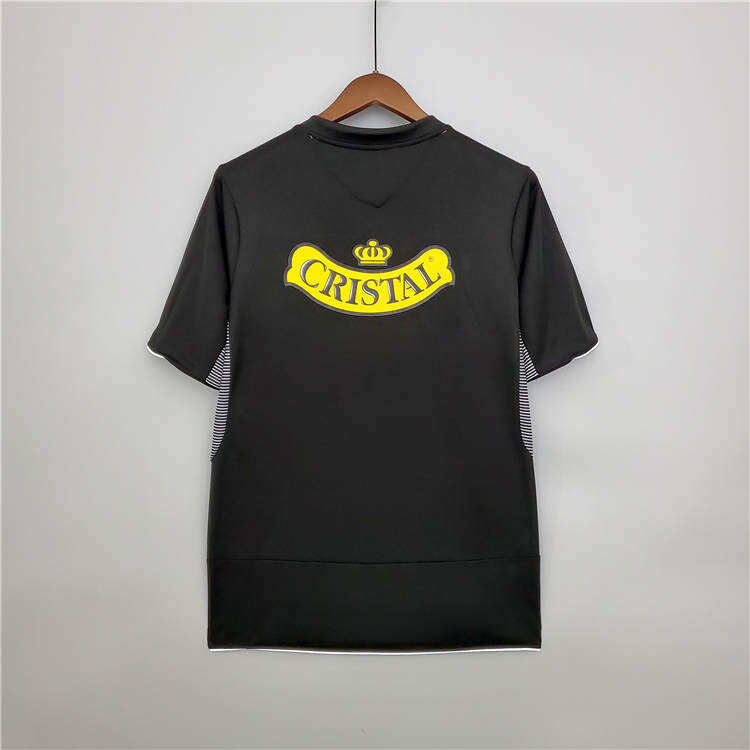 Colo-Colo Retro Soccer Jersey 2006 Black Away Football Shirt -